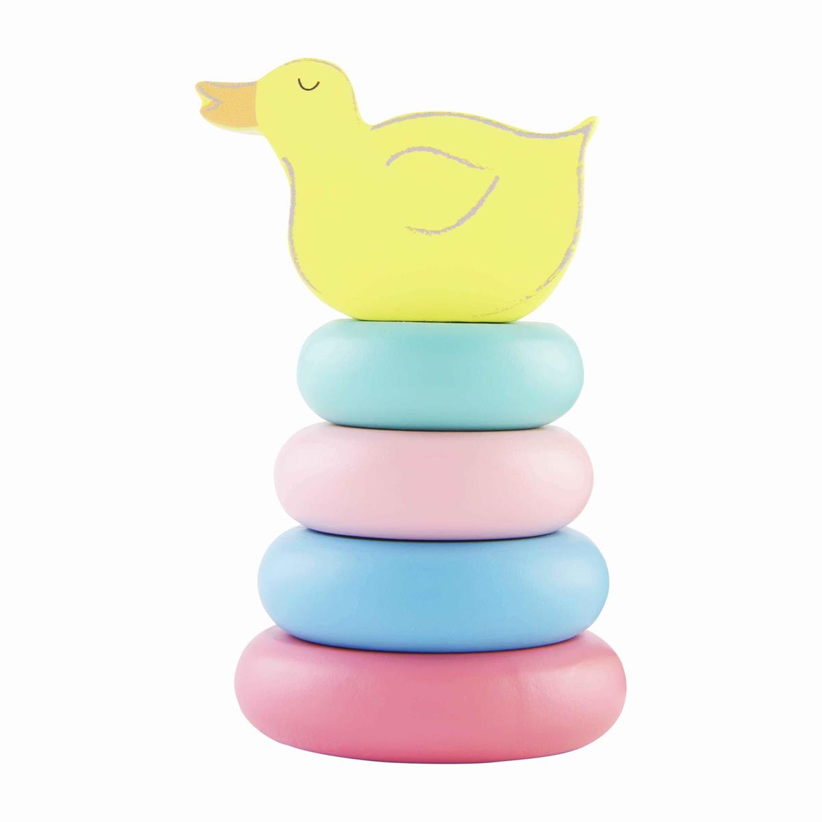 Duck Farm Wood Stacking Toy