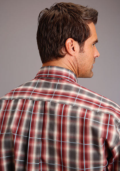Stetson Mens Plaid Shirt 6041