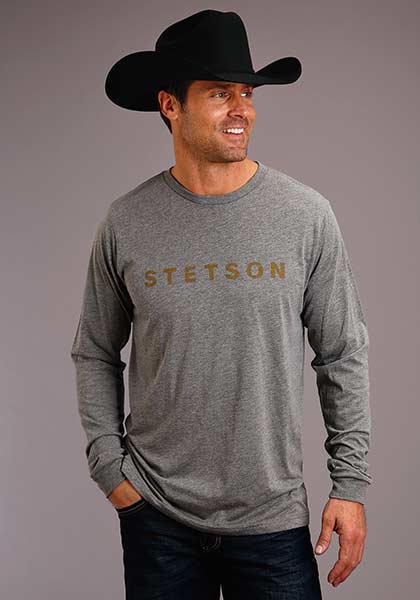 Stetson Mens Screen Print T-Shirt 0821