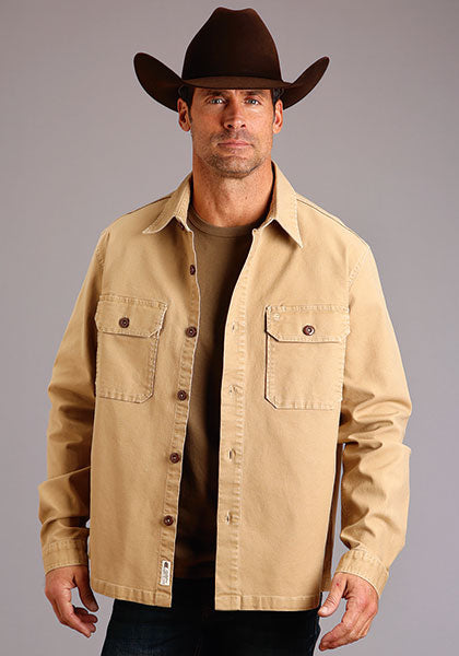 Stetson Mens Cowboy Canvas Jacket