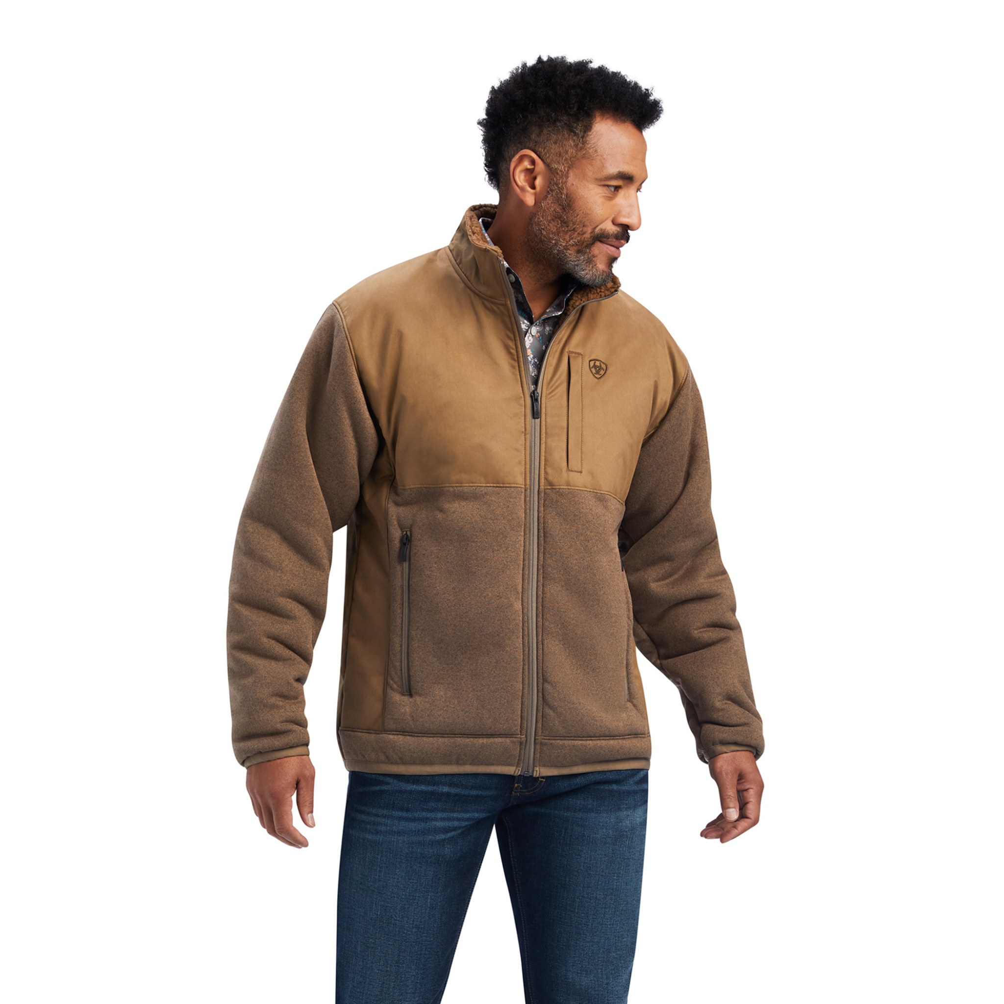 Ariat Mens Grizzly Canvas Bluff Jacket Cub