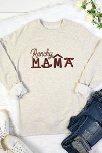 Ranchy Momma Sweatshirt-Oatmeal