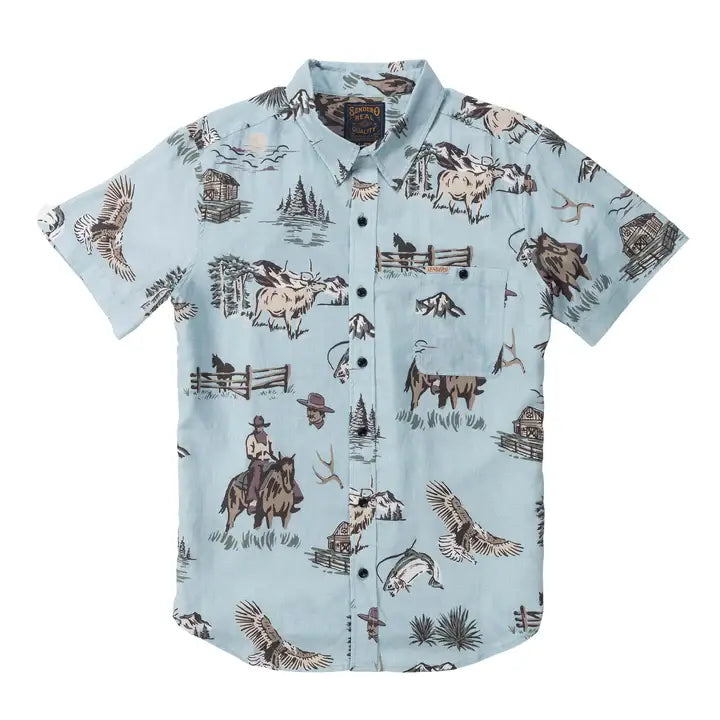 City Slicker Sky Grande Button Up