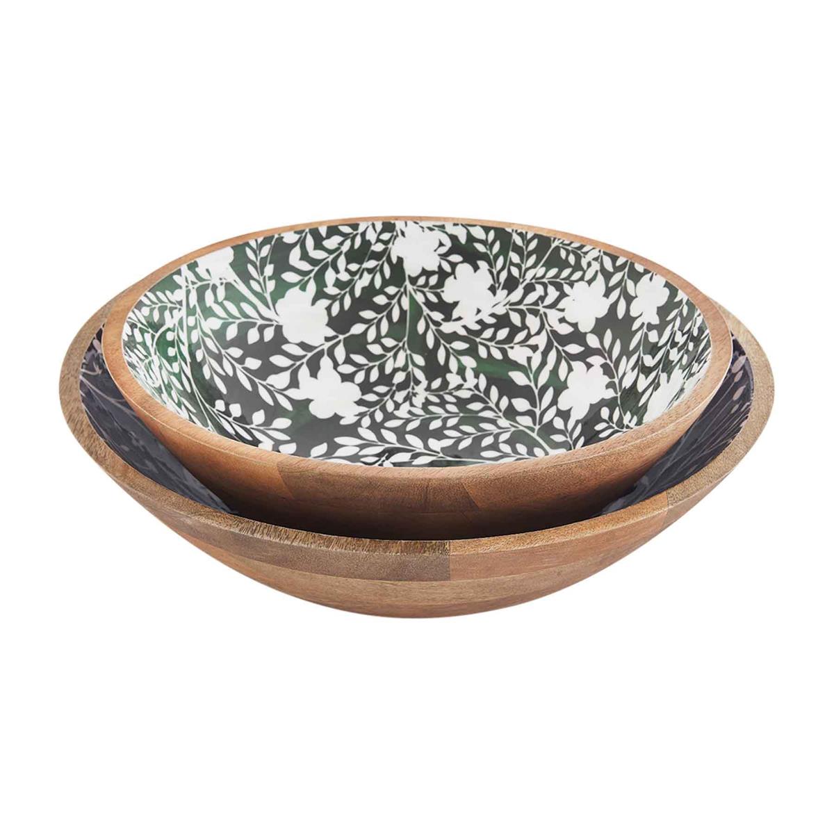 Indigo Enameled Bowl Large