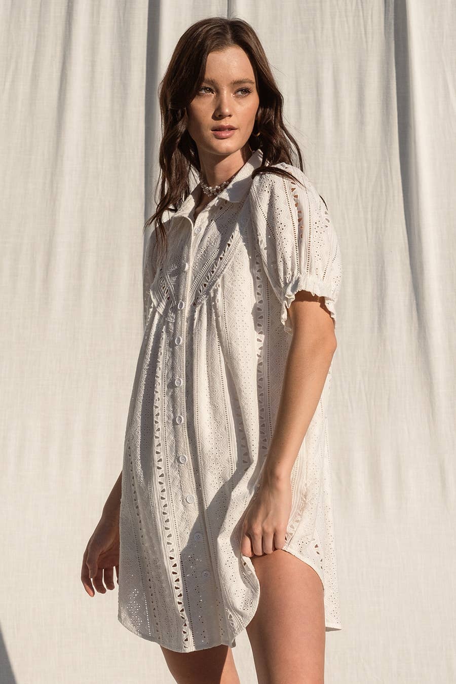 Eyelet Lace Dress
