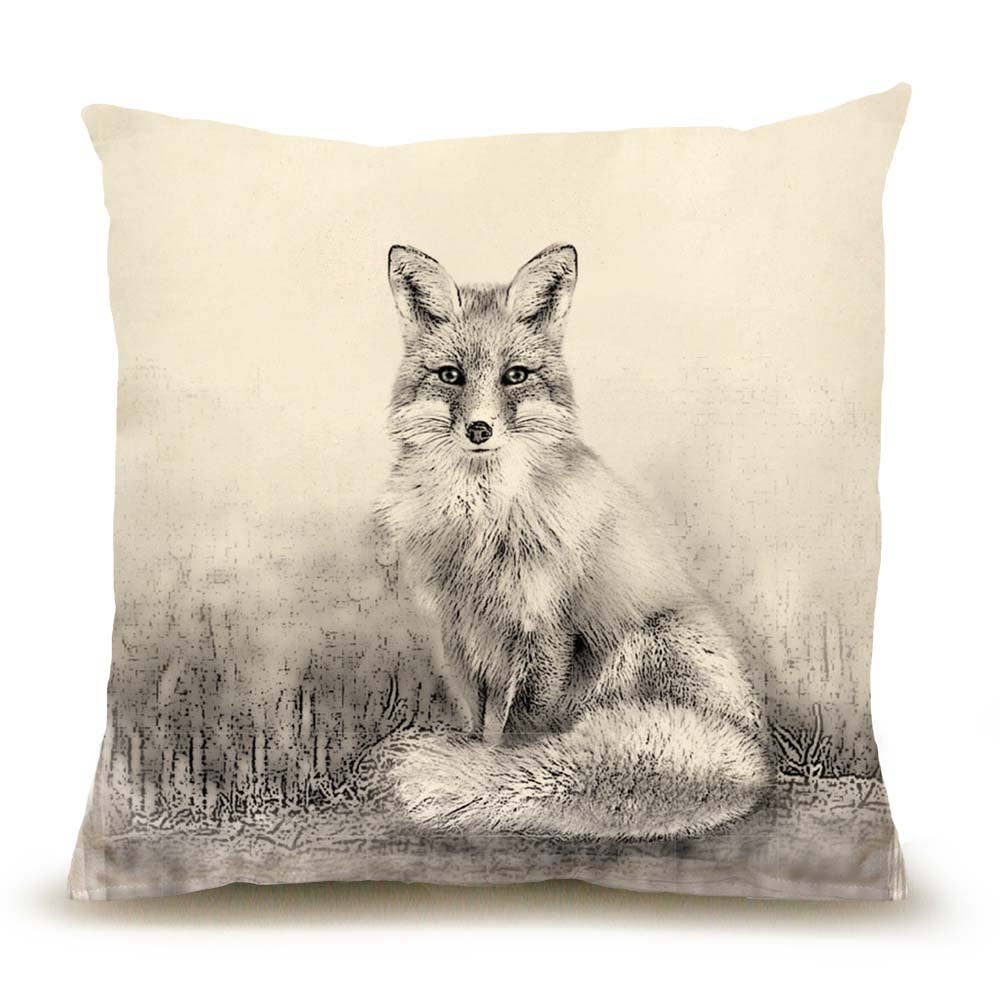 American Woodlands Collective Fox Medium Pillow