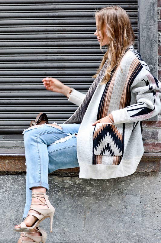 Harper Chevron Sweater
