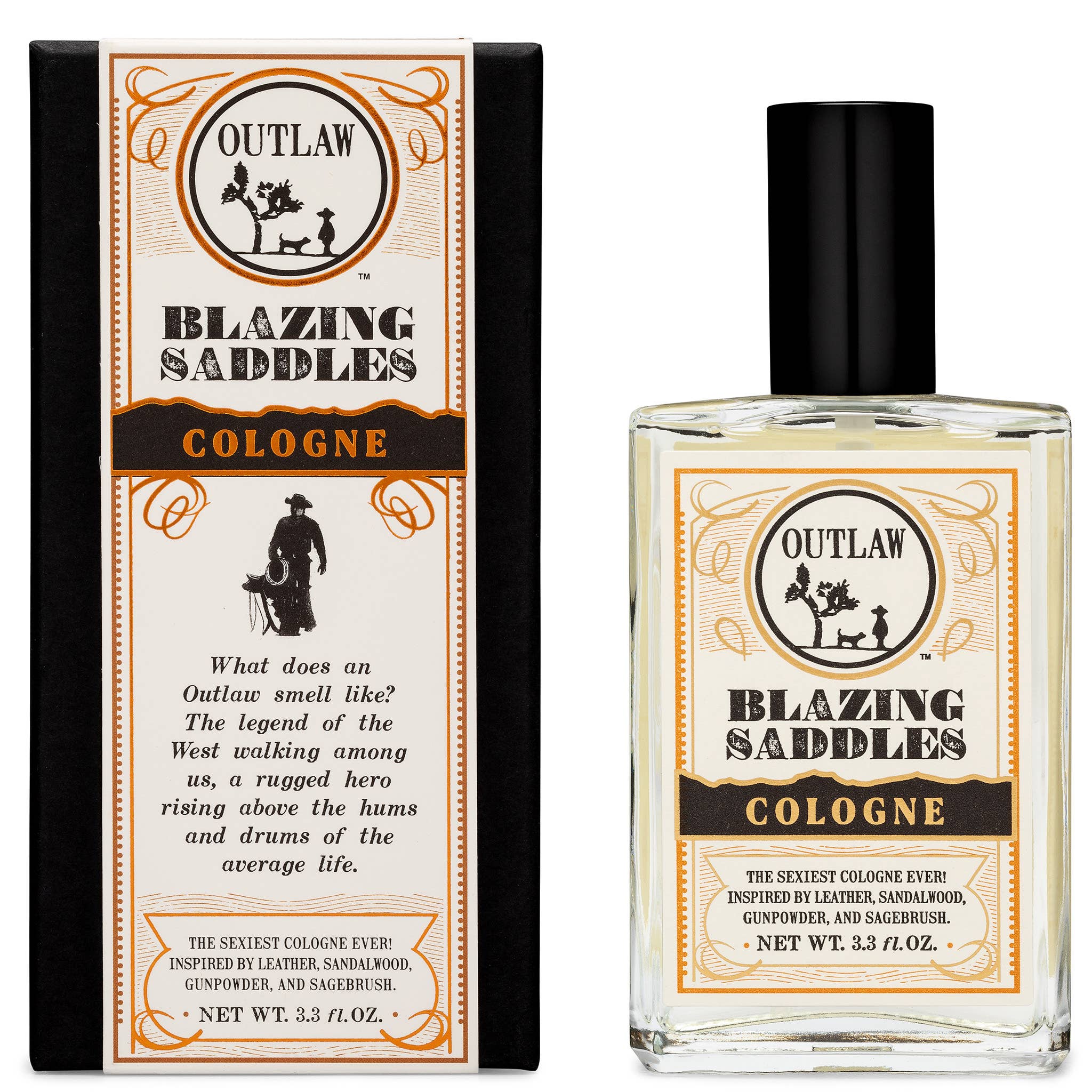 Blazing Saddles Spray Cologne: The Scent of the West