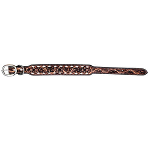 Classic Colton Western Leather Hand Made Dog Collar