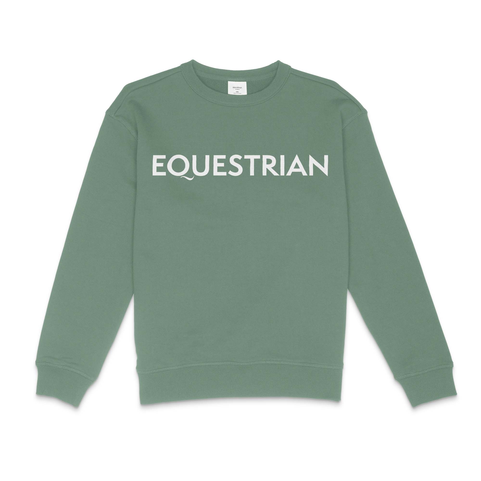 Equestrian Sweater for Equestrians-Sage