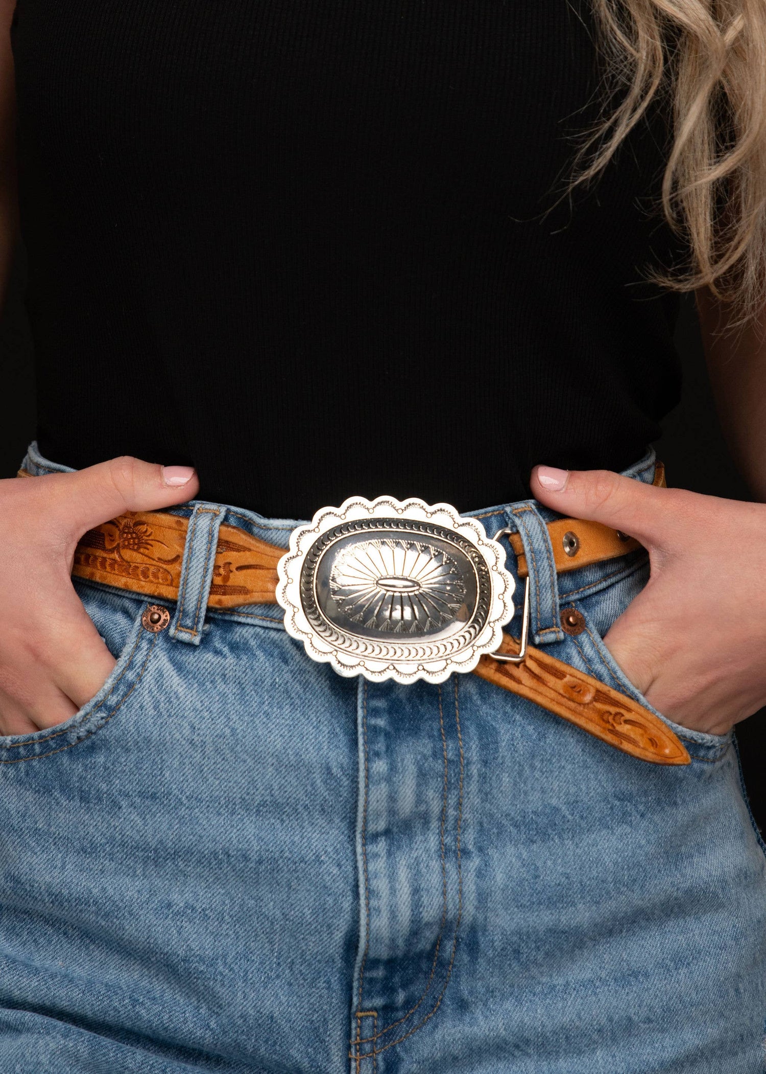 Chickoa Concho Buckle