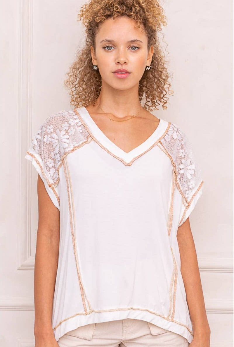 Lilah Lace Top
