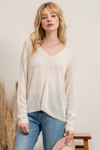 Leah Button Back Sweater