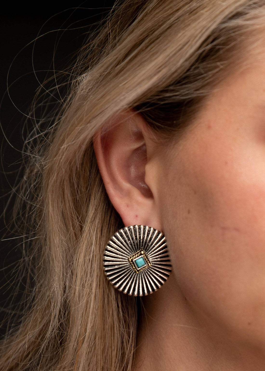 Laramie Concho Earrings