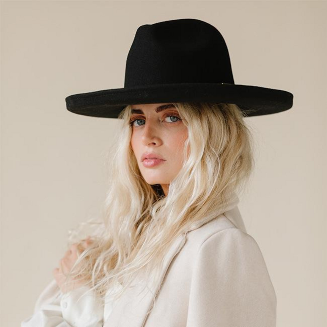 Maude Pencil Brim-Black