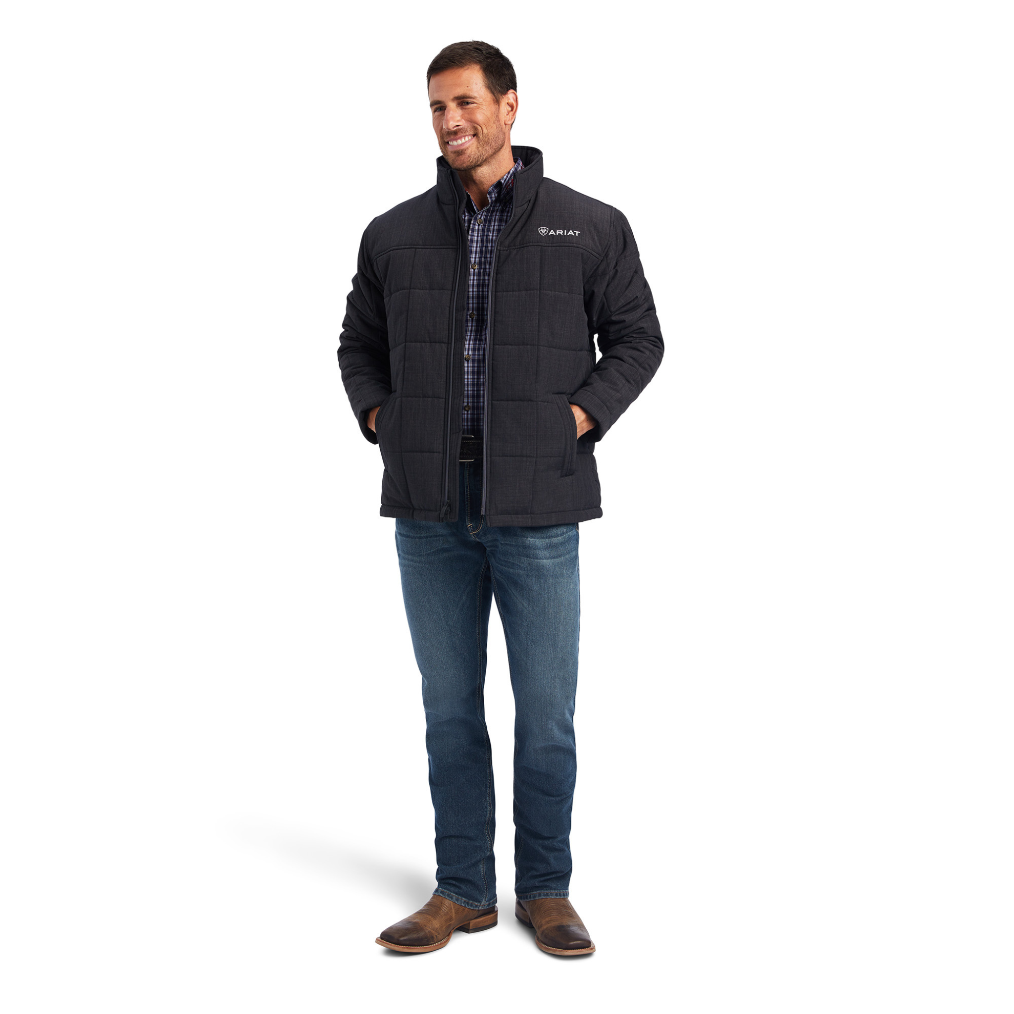 Ariat Mens Crius Insulated Jacket Phantom