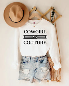 Cowgirl Couture Sweatshirt - White