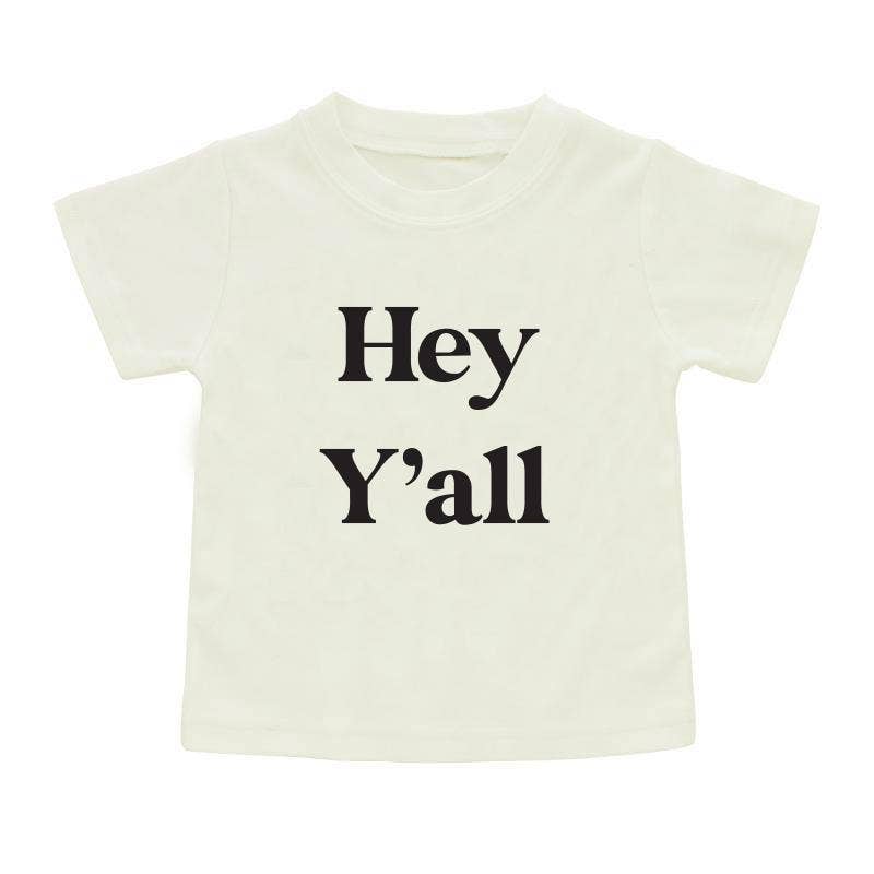 Hey Y'all Cotton Toddler T-Shirt