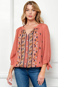 Sequoia Embroidered Blouse