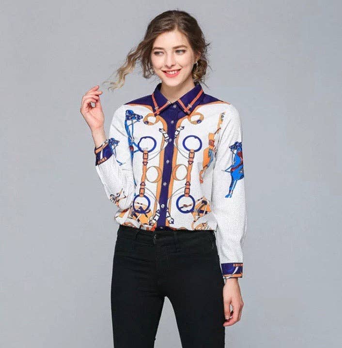 Gucci Button Down Blouse
