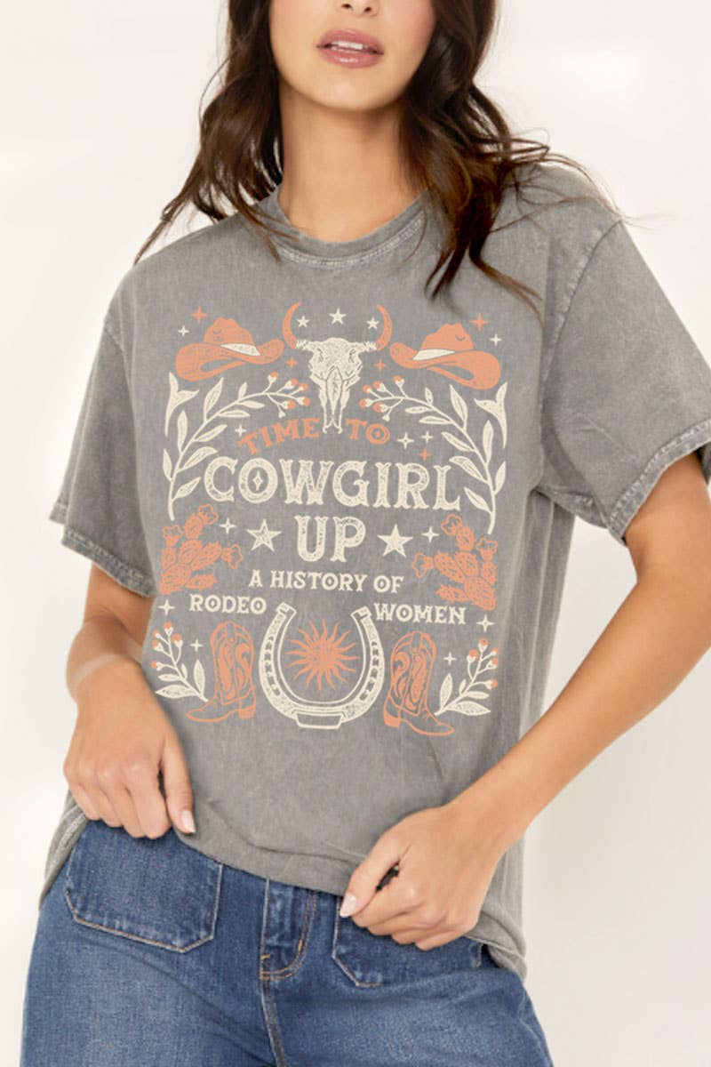 Cowgirl Up Graphic Tee