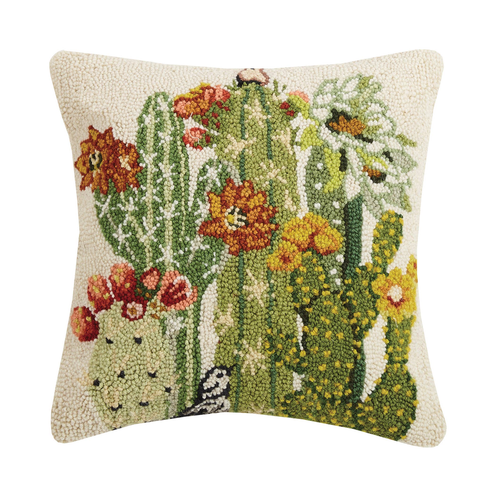 Cactus Floral Hook Pillow