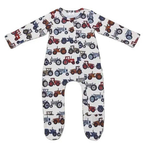 Tractor Lineup Romper