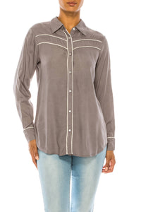 Ensley Embroidered Western Shirt