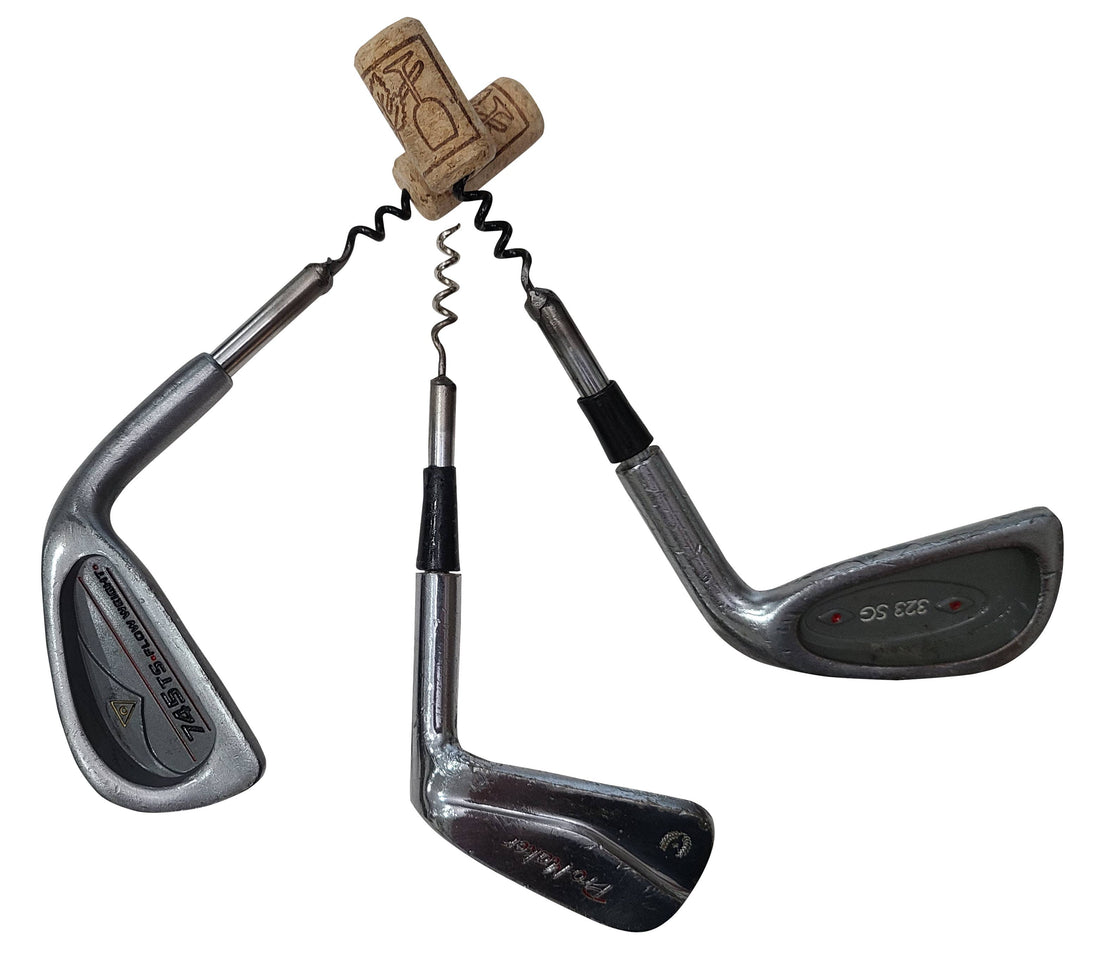 Vintage Golf Club Corkscrew
