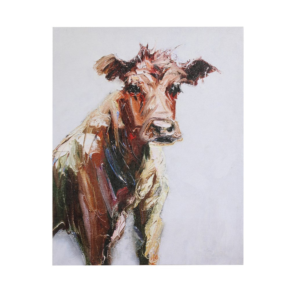 Cow Canvas Wall Décor