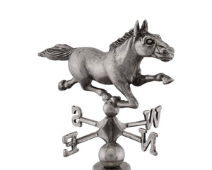 Horse Weathervane Stoneware Canister