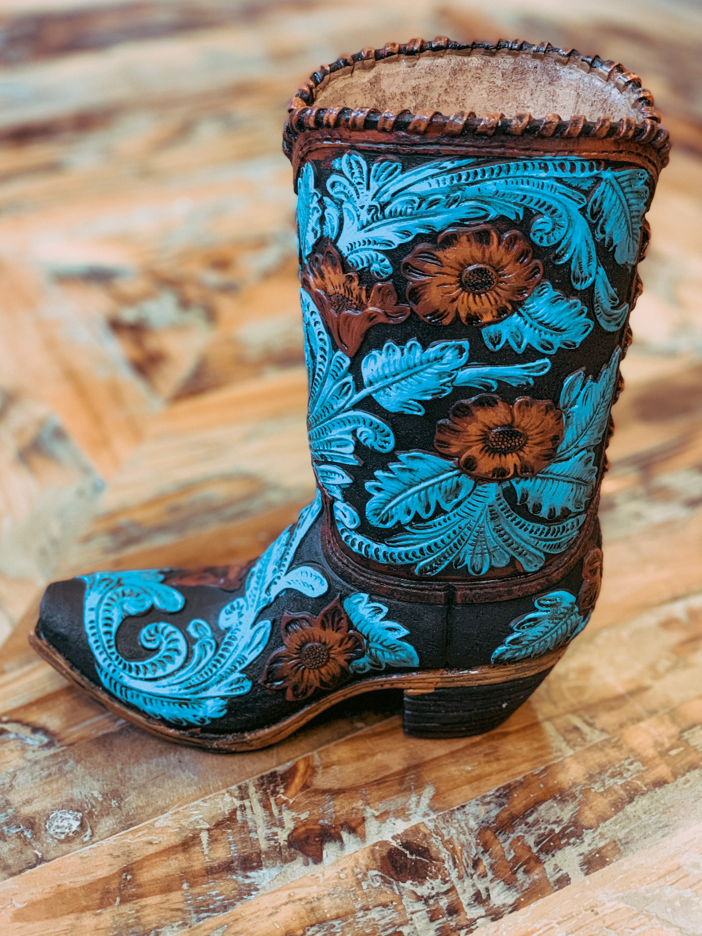 Boot Flower Vase