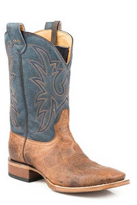 Stetson Pierce CCS Cowboy Boots-Tan