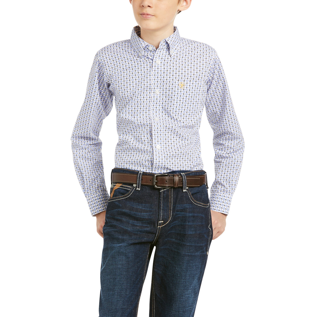Ariat Boys Bane Classic Long Sleeve Shirt
