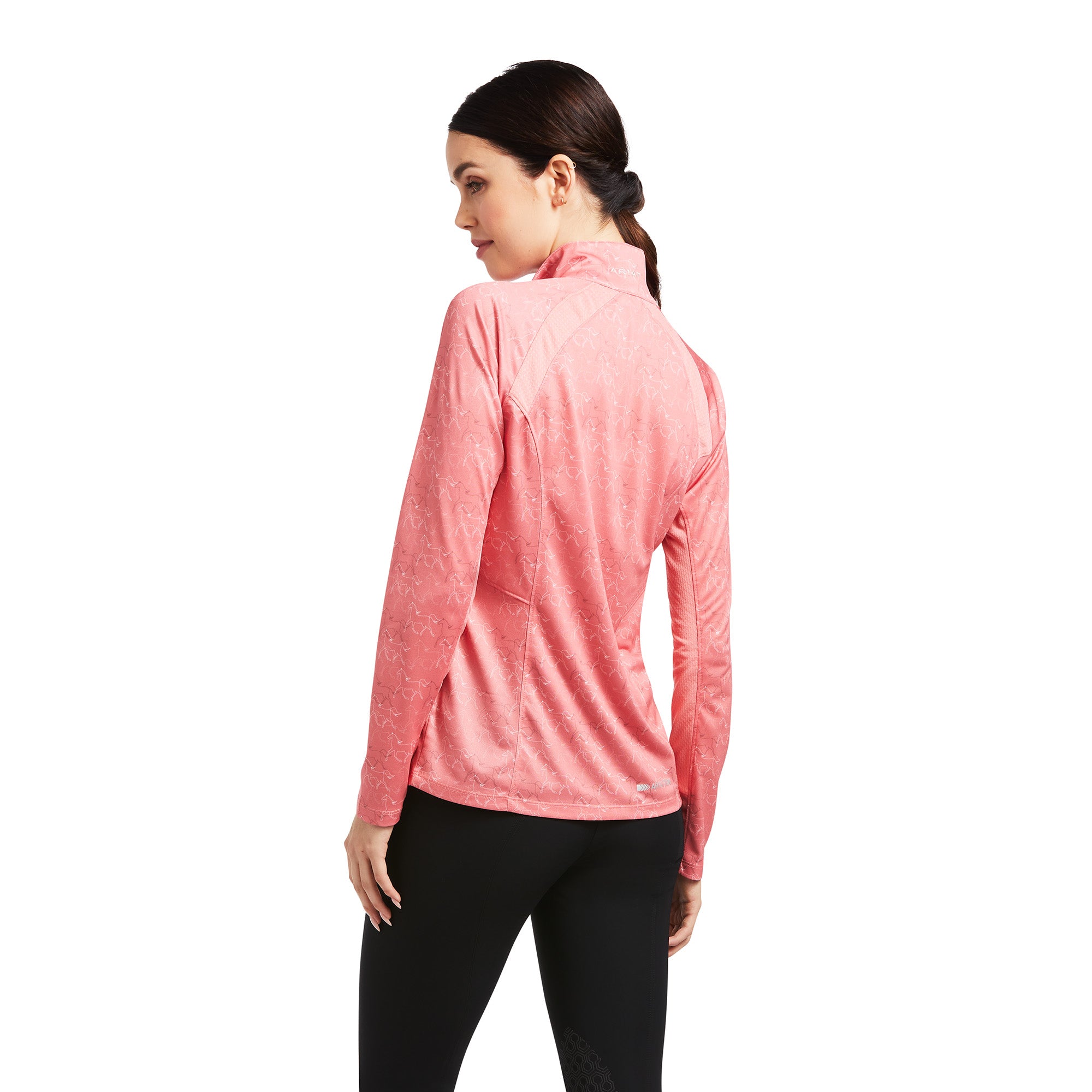 Ariat Womens Sunstopper 2.0 1/4 Zip Trot Line