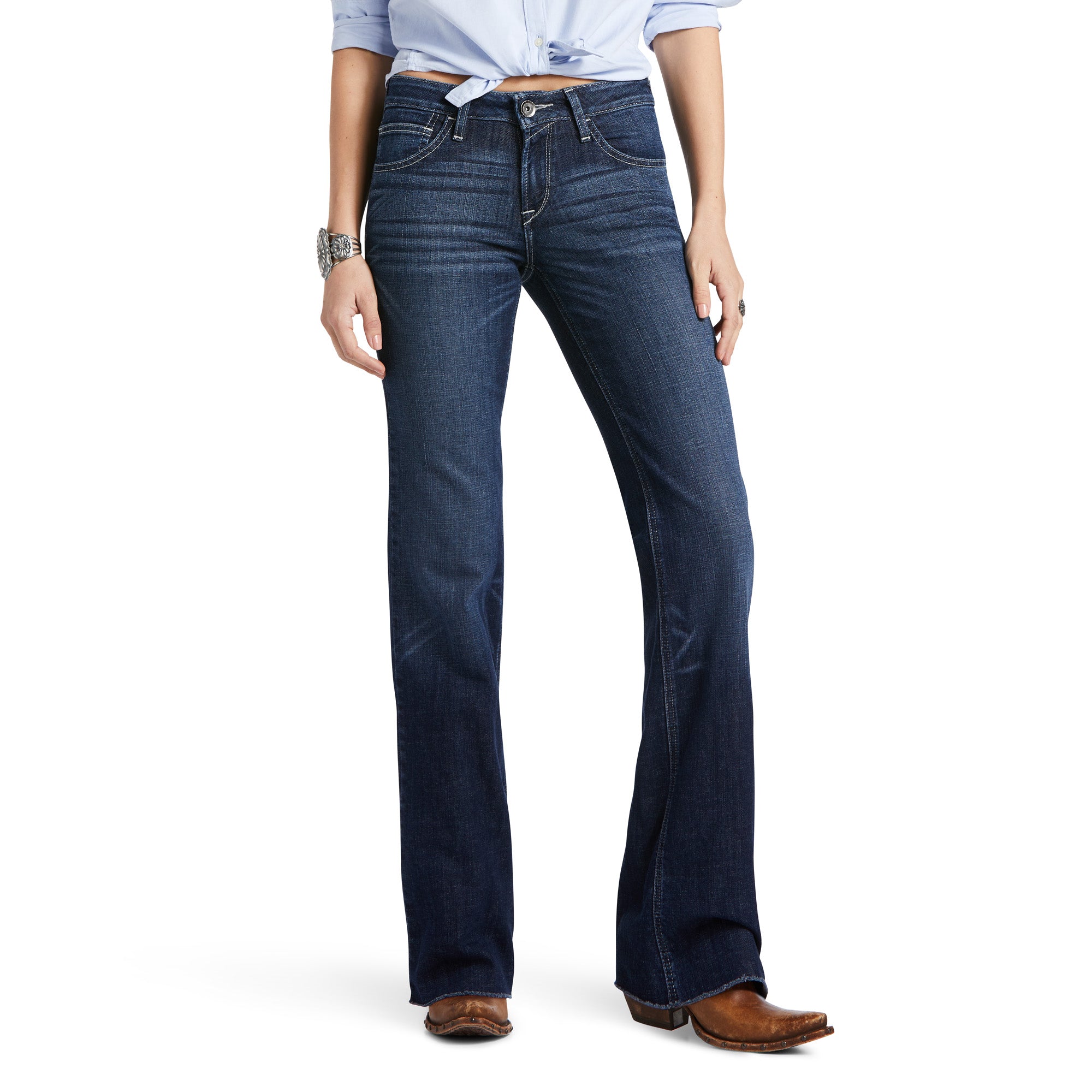 Ariat Trouser Perfect Rise London Wide Leg Jean
