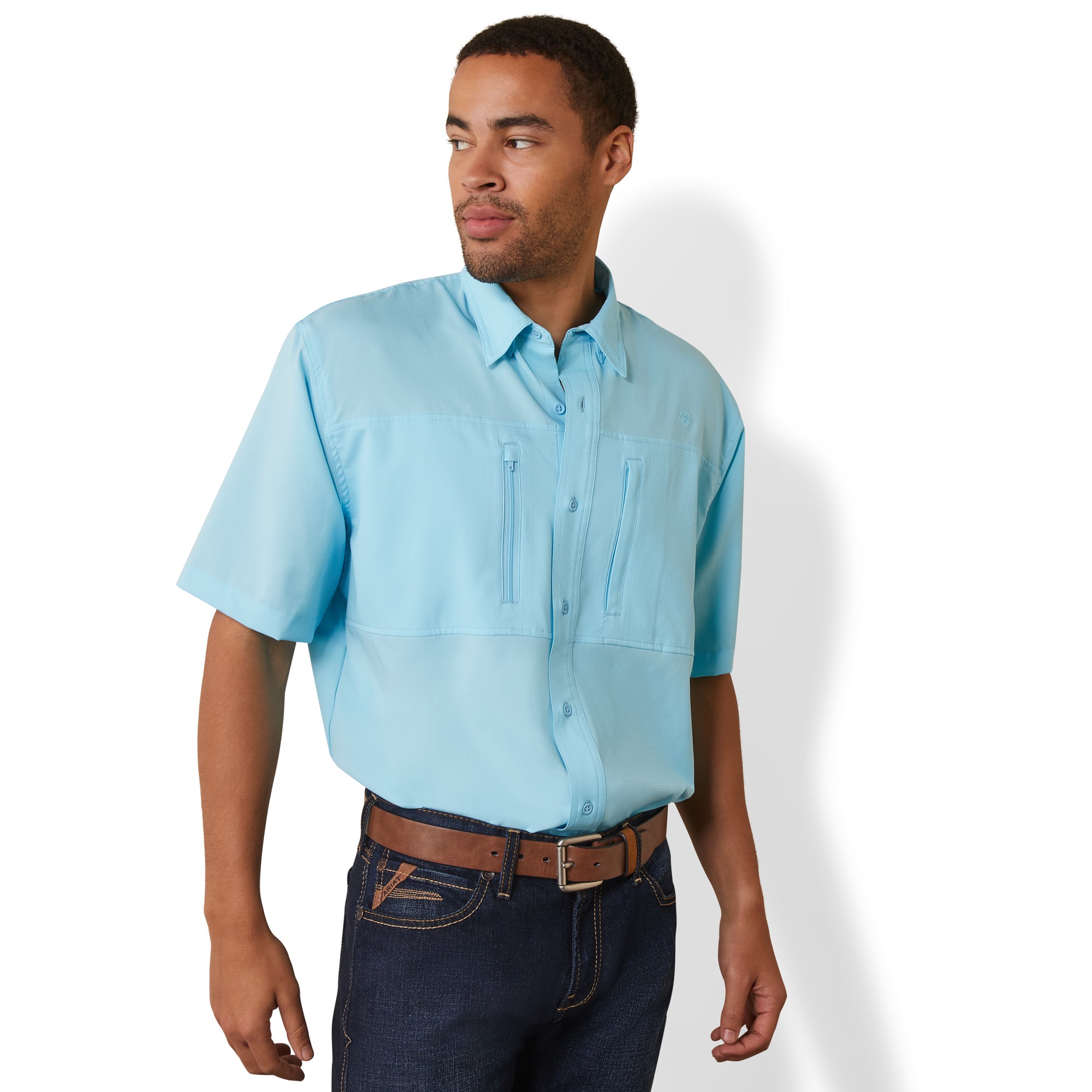 Ariat VentTEK Classic Fit Shirt-Cenote Aqua