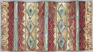 Deposit On Navajo Saddle Blanket Art