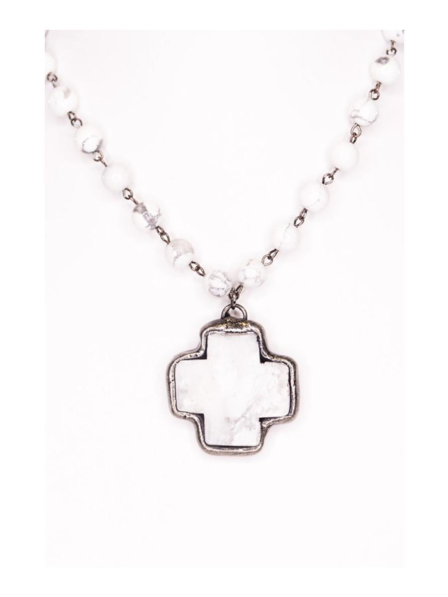 Theresa White Necklace