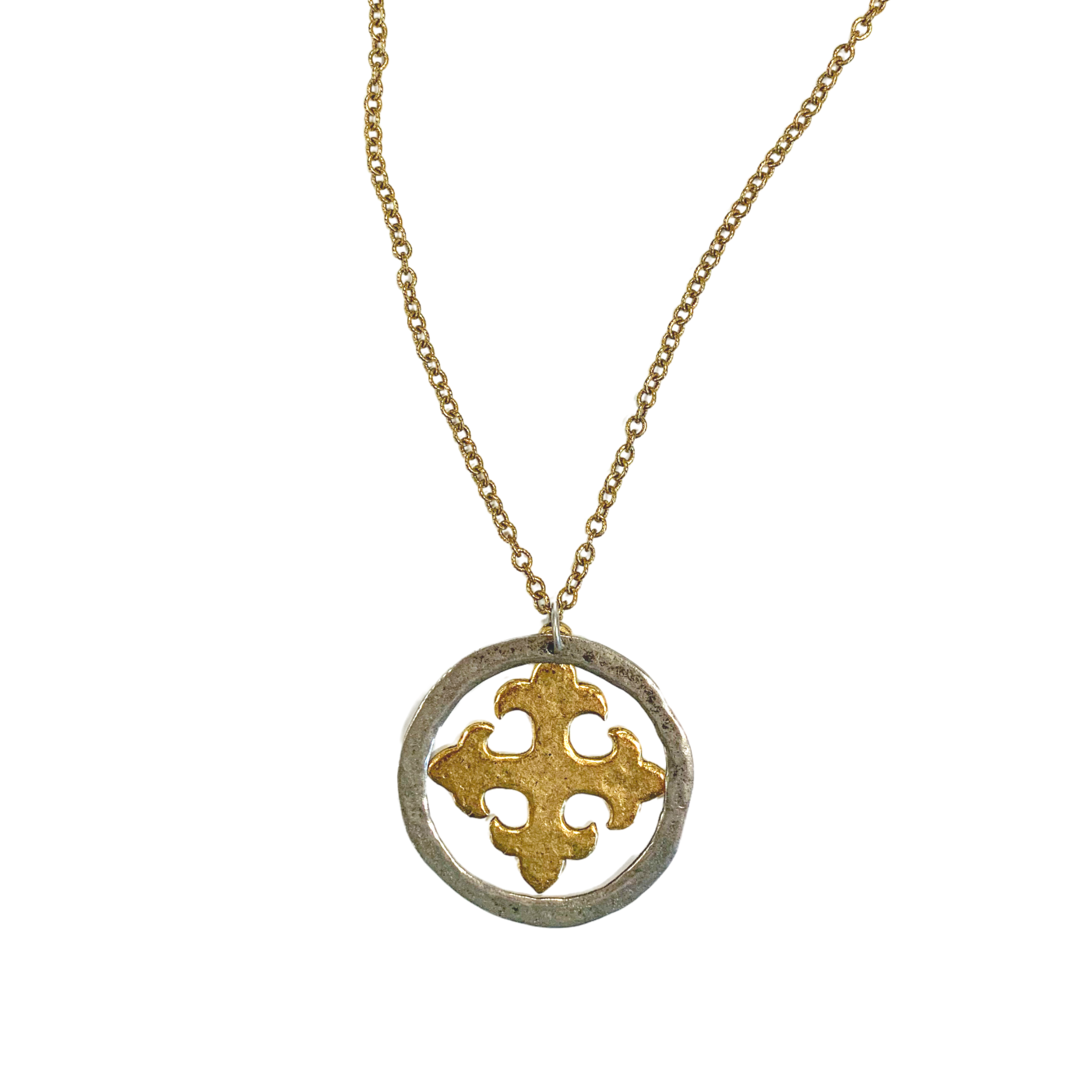 Cavendish Maltese Cross Pendant Necklace
