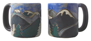 Mara Stoneware Snowy Mountain Mug