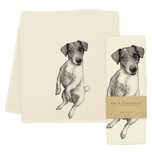 Jack Russel Tea Towel