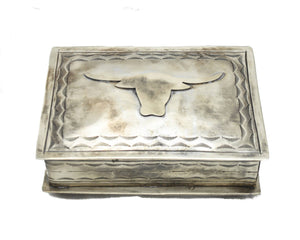 Stamped Longhorn Icon Box