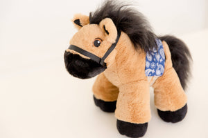 Praline Western Plush Pony