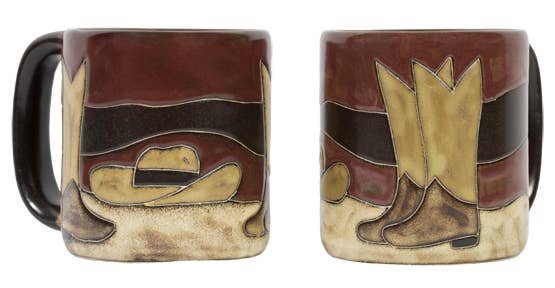 Mara Stoneware Hat & Boots Mug