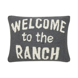 Welcome To The Ranch Hook Pillow