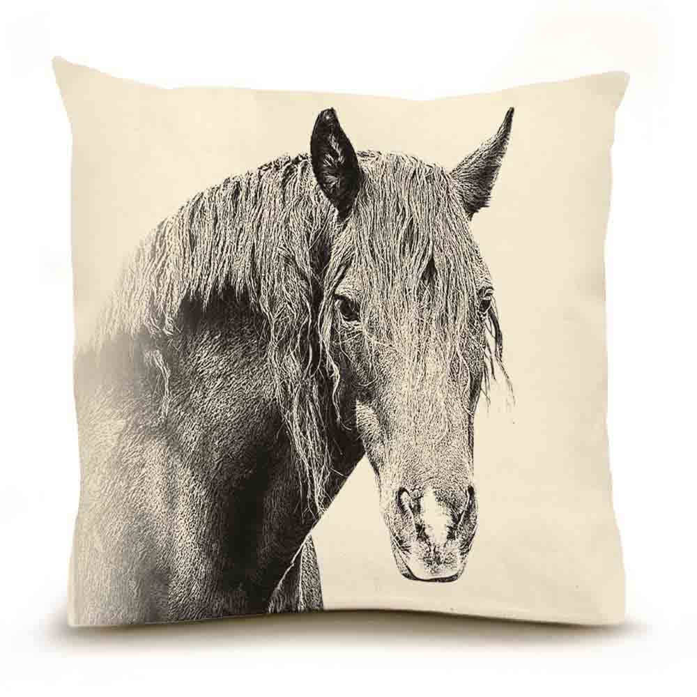 Horse Large Pillow