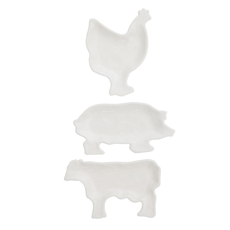 Farm Animal Ceramic Dish