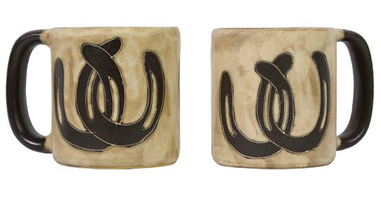 Mara Stoneware Horseshoes Mug