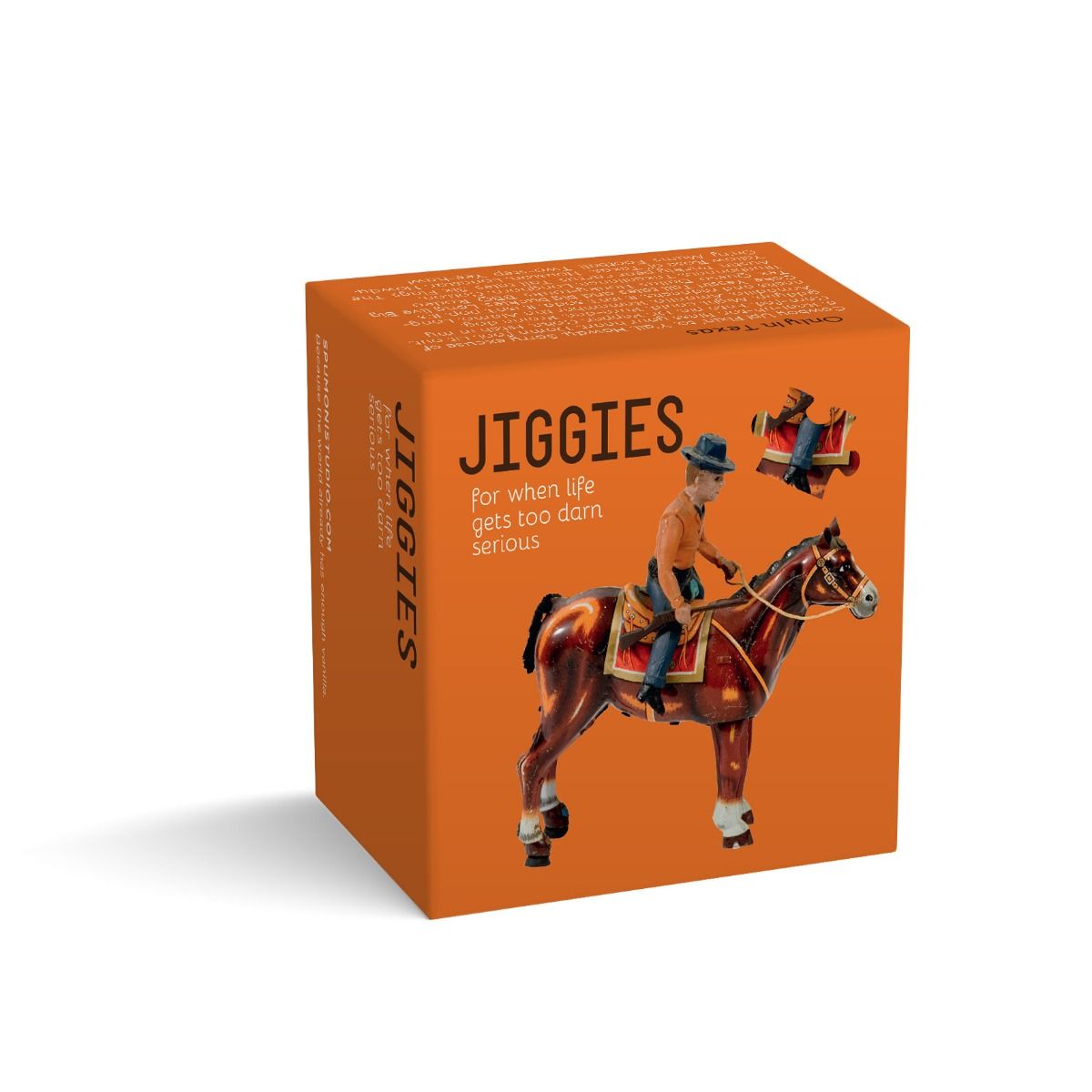 Horsin’ Around Cowboy-Shapped Jiggie Puzzle